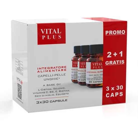 Vital Plus Active CAPS 2+1 AKCIÓ! <br/>  3x30 kapszula